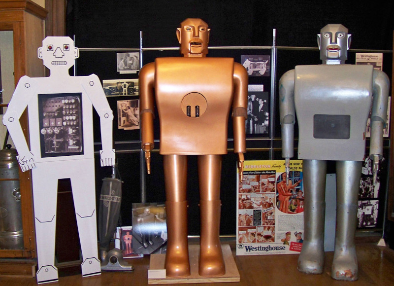 Elektro at the museum