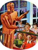 Elektro the robot, dazzling crowds at the 1939 World's Fair